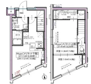 CREAL三軒茶屋の間取り