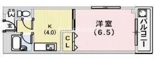 ドウェル本山【4階】の間取り