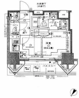 シティハウス目黒ザ・ツイン NORTH棟【5階】の間取り