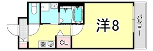 エルモ桜谷【2階】の間取り