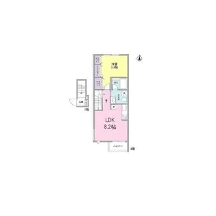 プレジール駒沢【2階】の間取り