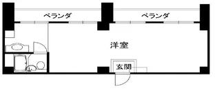 元町レジデンス【8階】の間取り