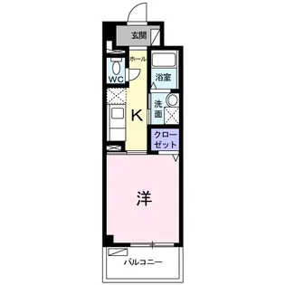 T’s CUBE ZERO【6階】の間取り