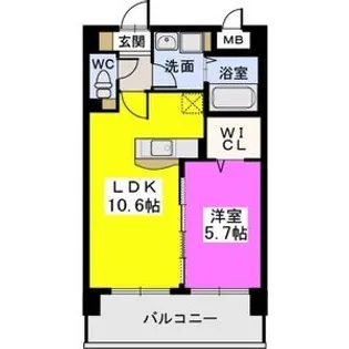 アルティメゾン博多【9階】の間取り