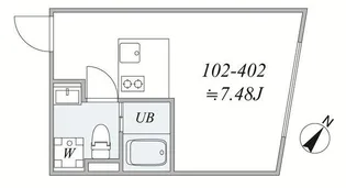 trias257【1階】の間取り