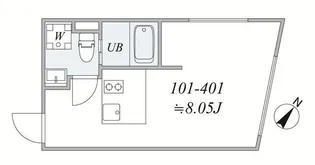 trias257【4階】の間取り