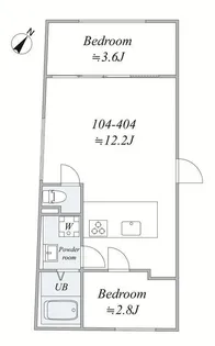 trias257【3階】の間取り