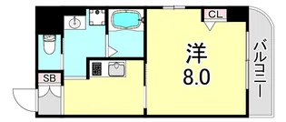 スタイヘン神戸 【3階】の間取り