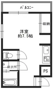 サニーハイツ(南塚口町)【4階】の間取り
