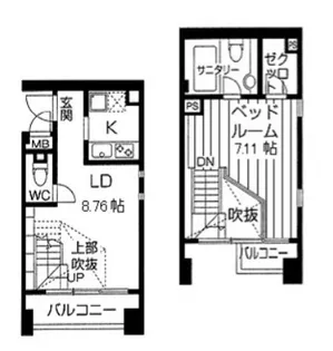 ネット伏見町の間取り