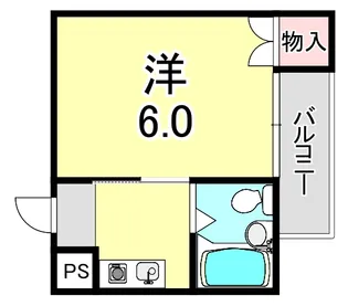 トミーハイツ【2階】の間取り