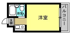 ダイドーメゾン御影【103号室】の間取り