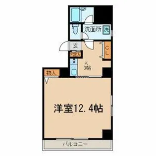 ロジェメント三軒茶屋【3階】の間取り