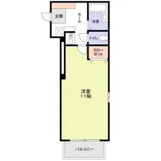 アメニティ大倉山【2階】の間取り
