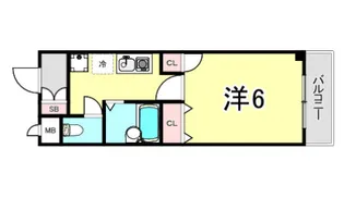 パールレジデンスⅡ【3階】の間取り