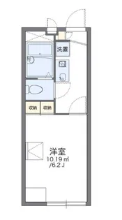レオパレスEMIRATES住吉【1階】の間取り