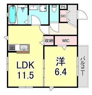 Sun Grace【1階】の間取り