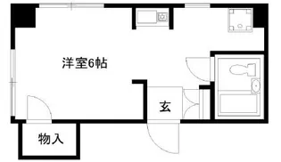 ベルトゥリー三宮【1階】の間取り