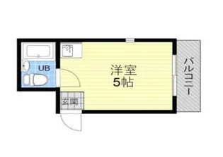 トップルーム道玄坂【5階】の間取り