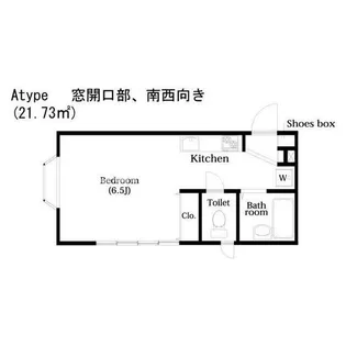 プラチナコート五本木【2階】の間取り