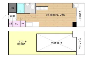ロイヤルメゾン南武庫之荘【5階】の間取り