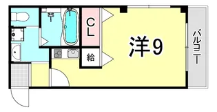 ロイヤル北口マンション【2階】の間取り
