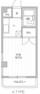 ル・パレ福住【3階】の間取り