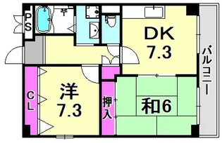 トゥエルブイナバソウ【1階】の間取り
