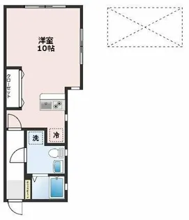パークテラス都立大学【2階】の間取り