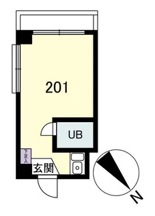代官山テラス【2階】の間取り