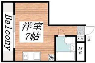 ラ・レジダンス・ド・エリール【11階】の間取り