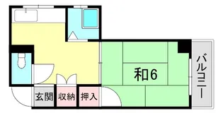 ダイヤマンション【3階】の間取り