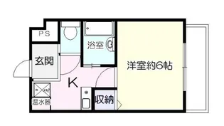 ドム・シンエイ【3階】の間取り