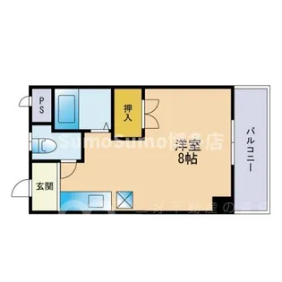 姪浜きどビル【3階】の間取り