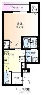 フジパレス尼崎西浦公園Ⅰ番館【1階】の間取り