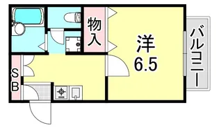 ルミネ壱番館【1階】の間取り
