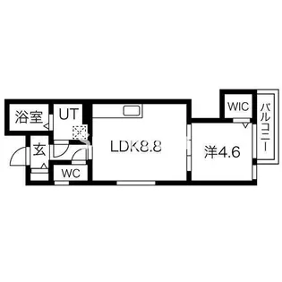 Hatch尼崎 【1階】の間取り