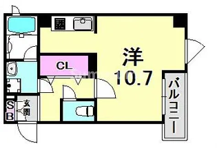 TSURUGI【3階】の間取り