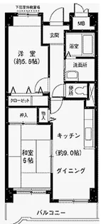 エスポワール・ダイエイ【3階】の間取り