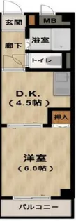 VILLA HIRANO【2階】の間取り