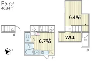 プレジ桜新町 の間取り