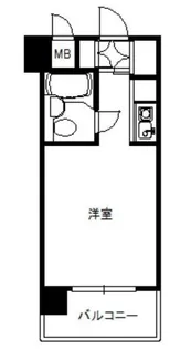 ロマネスク天神第2【4階】の間取り