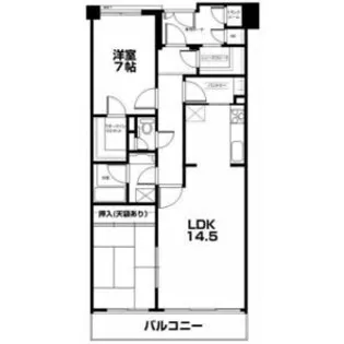 アルス甲陽園【5階】の間取り