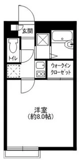サマール上祇園【2階】の間取り