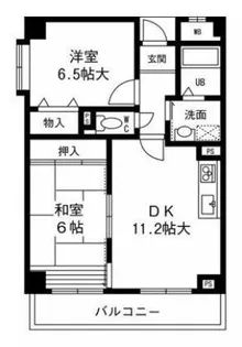 ファミリアル門戸【3階】の間取り