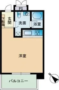 M・FLAT薬院【2階】の間取り