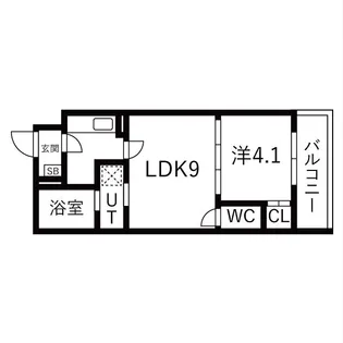AXIA CITY 兵庫【1階】の間取り