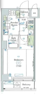 ハイズサリーレ用賀【2階】の間取り