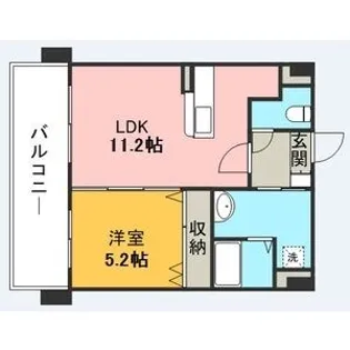 箱崎なつめビル【3階】の間取り