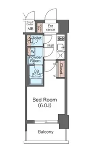 レオンコンフォート天王寺ヒルズ【5階】の間取り